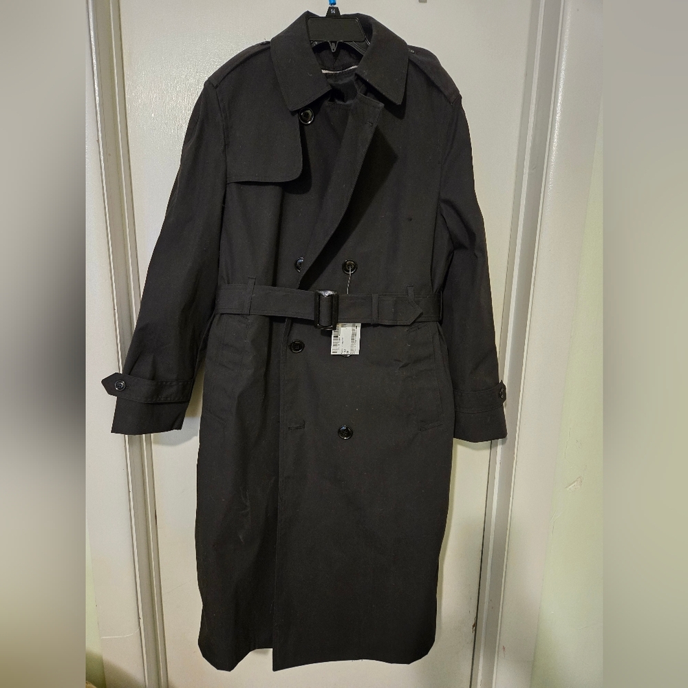 Defense Logistics Army All Weather Trench Coat